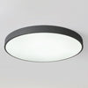 Macaron LED Round Ceiling Lamp, White Light, Size:30cm(Grey)