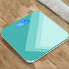 Charging 28cm Smart Electronic Scales Weight Scales Household Body Scales( Light Green)