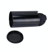 JG-036 Universal Portable Car Auto Stainless Steel Trash Rubbish Bin Ashtray for Most Car Cup Holder(Black)
