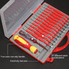 26 In 1 VDE Insulated Handle Electrician Screwdriver Set Home Maintenance Tools