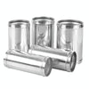 Aluminum Intake Turbo Intercooler Pipe Extensor Hose Adapter Car Air Intake Joiner Pipe Connector, Outer Diameter: 76mm