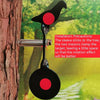 Birdie Shape Splash Exercise Target Portable Tangible Tree Target Metal Shot Target