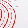 30 x 40cm red Thickened Teflon Non-Stick Mat Silicone Kneading Baking Non-Slip Mat
