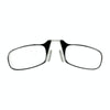 Ultra Thin High-definition Nose Resting Pocket Presbyopic Hypermetropic Reading Glasses, +1.50D(Black)