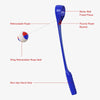 Dog Throwing Cue Stick Ball Launcher - Yellow