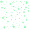 1set Christmas Luminous Fluorescent Snowflake Decoration Sticker,Style: BQ028 Static Electricity