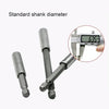 5 PCS 1/4 Electric Batch Head High Magnetism Connecting Rod Pistol Drill Extension Rod Sleeve Fast Turning Joint, Length: 75mm