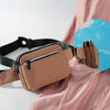 TINTAT T2016 Casual Lightweight Mini Sports Phone Waist Bag(Coffee)