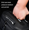 WILD MAN L1 3L Outdoor Motorcycle Riding Hard Shell Waist Bag Sports Cross-body Bag(Black)