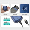 VGR V-340 5W USB Mini Portable Reciprocating Electric Shaver(Black)