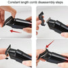 Rechargeable Home Hairdresser Electrical Hair Clippers Hair Shaving Device(Gradient Red)