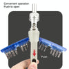 14 In 1 Household Ratchet Head Multifunctional Combination Screwdriver(Blue)