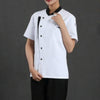 Spliced Chef Cooking Workwear  Catering Restaurant Coffee Shop Waiter Uniforms, Size:XL(White)