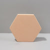 18 x 2cm Hexagon Geometric Cube Solid Color Photography Photo Background Table Shooting Foam Props(Flesh Color)