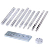 59 In 1 Handmade Leather DIY Tool Set Sewing Craft Tool Set, Style: Rotating Knives
