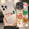 For iPhone 12 Pro Max Christmas Series PC Full Coverage Pattern Phone Case(CW050 White)