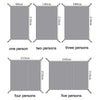 Outdoor Tent Mats Thickened Oxford Cloth Waterproof Picnic Mat, Size: 140x210cm(Green)