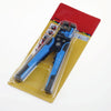 TK0742 0.5-6.0mm Multi-function Automatic Wire Stripper Line Clamp Press Dismantling Tool (Green)