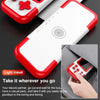 A12 3.0-Inch HD Colorful Screen Retro Handheld Game Console With 666 Built-In Games, Model: Double Red White