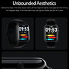 Q19 Pro IP67 Waterproof 1.69 inch Smartwatch(Gold+Burgundy)
