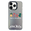 For iPhone 11 Pro Christmas Series PC Full Coverage Pattern Phone Case(CK052 Black)