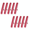 MK-224 10pcs 12-24V Truck Trailer 9LED Side Light Tail Lamp Signal Light(Red)