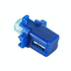 10 PCS B8.3 0.2W DC12V Wedge Instrument Panel COB LED Light Dashboard Gauge Cluster Indicator Lamp Bulb (Blue Light)