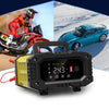 FOXSUR 12V / 24V 10A Portable Motorcycle Car Smart Battery Charger(EU Plug)
