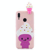 For Huawei P Smart 2019 Shockproof Cartoon TPU Protective Case(Ice Cream)