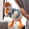 Repeat Duck Tricky Duck Learn Talking Singing Plush Duck Toy, Style:Interactive Ver.