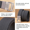 Men Double Ring Buckle Canvas Belt Outdoor Casual Woven Elastic Belt 120cm(Wolf Brown)