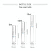 5 PCS Clear Empty Travel Portable Refillable Plastic Pump Bottle Containers, 10ml
