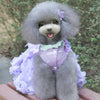 Pink Rose Dog & Cat Summer Dress, M