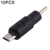 10 PCS 2.5 x 0.7mm to Micro USB DC Power Plug Connector