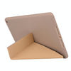 For iPad 10.2 2021 / 2020 / 2019 TPU Horizontal Deformation Flip Leather Case with Holder(Gold)