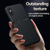 For iPhone X / XS Litchi Leather Magnetic Full Coverage Shockproof Phone Case(Black)