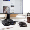 HYSTOU H2 Windows / Linux System Mini PC, Intel Core I3-7167U Dual Core Four Threads up to 2.80GHz, Support mSATA 3.0, 8GB RAM DDR4 + 256GB SSD (White)