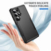 For Samsung Galaxy S25 Ultra 5G TPU + PC Shockproof Protective Phone Case(Black)