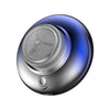 C21 Mini Flying Saucer Shaped Electric Shaver Travel Portable Charging Beard Trimmer(Blue)