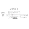 OMCH LJ18A3-8-Z/BX DC NPN 3-Wire Normally Open Sensors Inductive M18 Proximity Switch