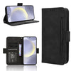 For Samsung Galaxy S24 FE 5G Skin Feel Calf Texture Card Slots Leather Phone Case(Black)