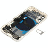 iPhone 12 Mini Back Cover Assembly (White) - With Side Keys & Wireless Charging