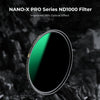 K&F CONCEPT KF01.1995 82mm Nano-X PRO Series ND1000 Filter HD Ultra-Thin Copper Frame 36-Layer Coating Anti-Reflection Green Film