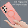 For Samsung Galaxy S23 Ultra 5G MagSafe Frosted Translucent TPU + PC Full Coverage Phone Case(Red)
