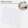 090 Thin Felt Forefoot Pad Anti-wear Shoe Sticker Pads(White)