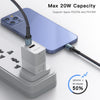 Yesido CA76 20W USB-C / Type-C to 8 Pin Charging Cable, Length: 1.2m