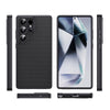 For Samsung Galaxy S25+ 5G Pita Series TPU + PC Texture Phone Case(Black)