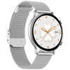 HT12 1.32 inch Steel Band IP67 Waterproof Smart Watch, Support Bluetooth Calling / Sleep Monitoring(Silver)