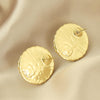 E2109-15 Semicircle Stud Earrings Jewelry