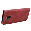 For Xiaomi Redmi Note 9S Frosted Business Magnetic Horizontal Flip PU Leather Case with Holder & Card Slot & Lanyard(Brown)